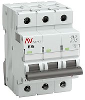 Выключатель автоматический EKF Averes AV-6 3п 25А B 6кА